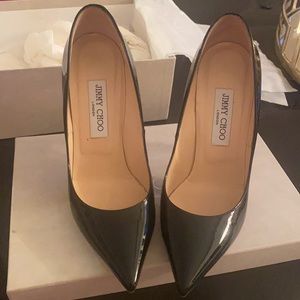 Authentic, worn once, black Jimmy Choo Anouk pump